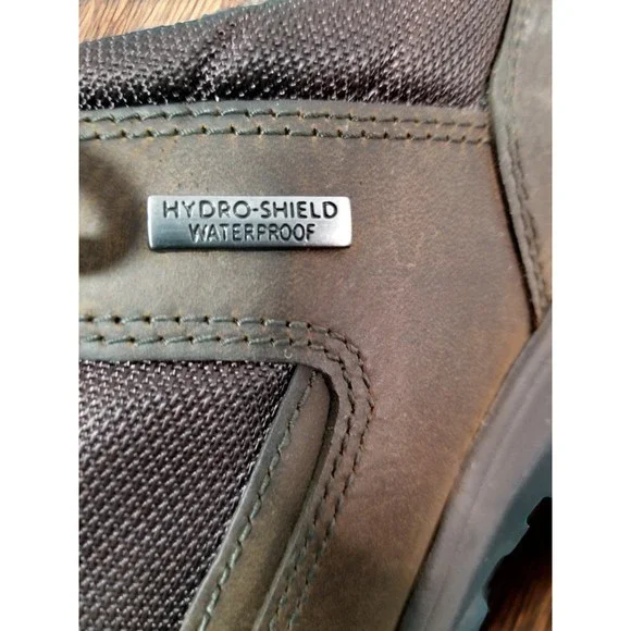 Rockport Men's Cold Springs Plus Lace to Toe Brown Leather Waterproof Size 13 - Picture 4 of 12